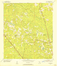 Shady Grove 1955 topographic map thumbnail