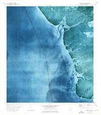 Shark Point 1972 topographic map preview