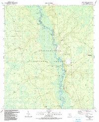 Smith Creek 1990 topographic map thumbnail