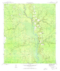 Smith Creek 1945 topographic map thumbnail