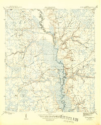 Smith Creek 1945 topographic map thumbnail