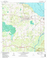 Sneads 1994 topographic map preview