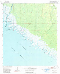 Snipe Island 1955 topographic map thumbnail