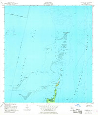 Soldier Key 1956 topographic map thumbnail