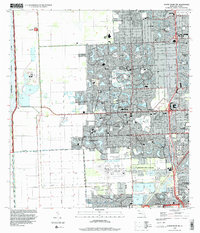 South Miami NW 1994 topographic map thumbnail