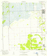 South Miami NW 1955 topographic map thumbnail