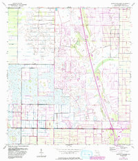 South of Fellsmere 1953 topographic map thumbnail