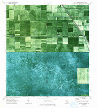 South Of Okeelanta 1974 topographic map thumbnail