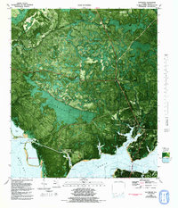 Southport 1982 topographic map thumbnail