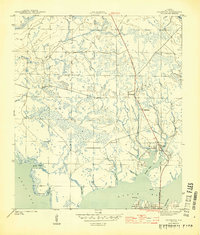 Southport 1944 topographic map thumbnail