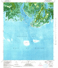 Sprague Island 1982 topographic map thumbnail