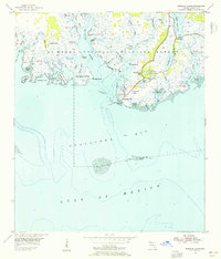 Sprague Island 1954 topographic map thumbnail