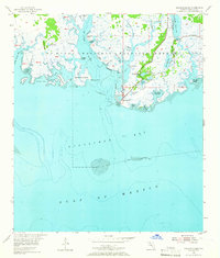 Sprague Island 1954 topographic map thumbnail