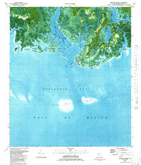 Sprague Island 1982 topographic map thumbnail