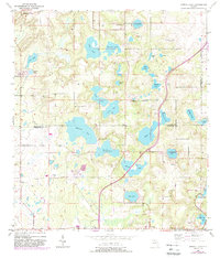 Spring Lake 1954 topographic map thumbnail