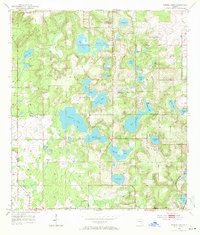 Spring Lake 1954 topographic map preview