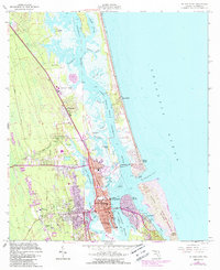 St. Augustine 1956 topographic map thumbnail