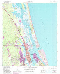 St. Augustine 1956 topographic map thumbnail