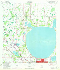 St Cloud North 1953 topographic map thumbnail