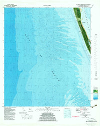 St. Joseph Peninsula 1982 topographic map thumbnail