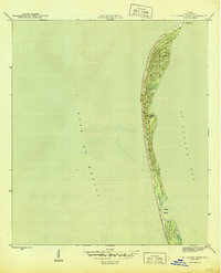 St Joseph Point 1945 topographic map thumbnail