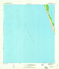 St. Joseph Spit 1943 topographic map thumbnail