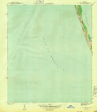 St Joseph Spit 1943 topographic map thumbnail