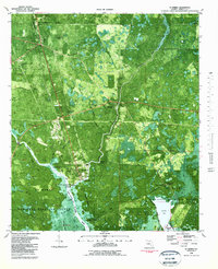 St Marks 1982 topographic map thumbnail