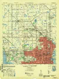 St Petersburg 1947 topographic map thumbnail
