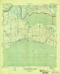 St Teresa 1945 topographic map thumbnail