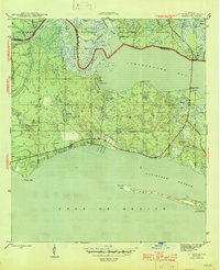 St Teresa 1945 topographic map thumbnail