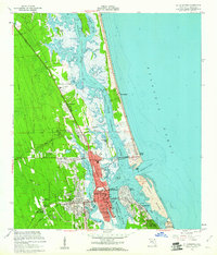 St. Augustine 1956 topographic map thumbnail