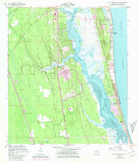 St. Augustine Beach 1956 topographic map thumbnail