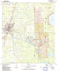 Starke 1991 topographic map thumbnail