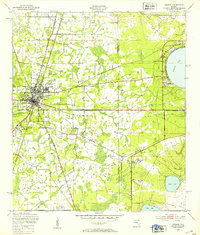 Starke 1949 topographic map preview