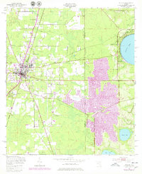 Starke 1949 topographic map preview
