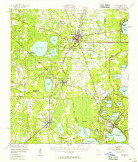 Starke 1949 topographic map preview