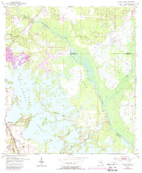 Stokes Ferry 1954 topographic map thumbnail