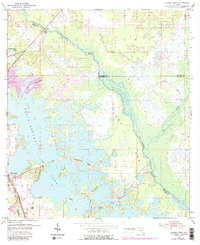 Stokes Ferry 1954 topographic map thumbnail