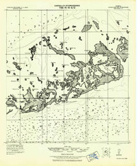 Sugar Loaf Key 1921 topographic map thumbnail