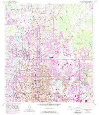 Sulphur Springs 1956 topographic map preview