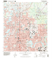 Sulphur Springs 1995 topographic map thumbnail