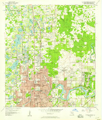 Sulphur Springs 1956 topographic map preview