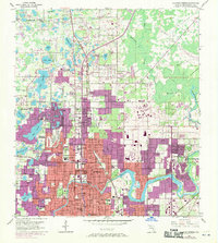 Sulphur Springs 1956 topographic map preview