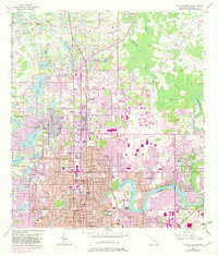 Sulphur Springs 1956 topographic map preview