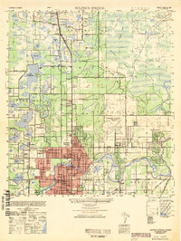 Sulphur Springs 1949 topographic map preview