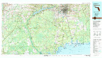 Tallahassee 1979 topographic map thumbnail