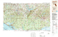 Tallahassee 1988 topographic map thumbnail