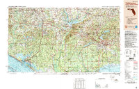 Tallahassee 1988 topographic map thumbnail
