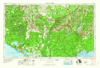 Tallahassee 1960 topographic map thumbnail